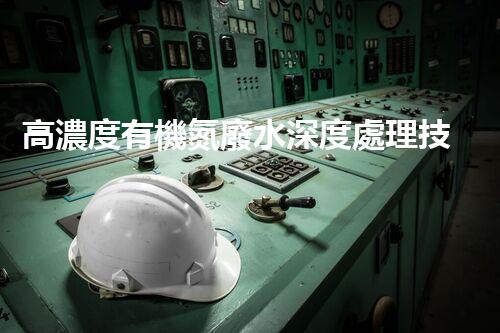 高濃度有機氮廢水深度處理技術(shù)探秘？